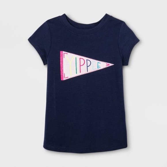 Cat & Jack Other - New CAT & JACK Nightfall Glitter Graphic Tee